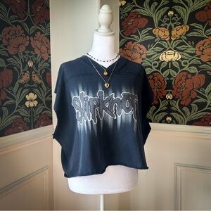 Vintage Sleeveless Slipknot Rare Silver Muscle Tank Jersey 🖤🩶🤍